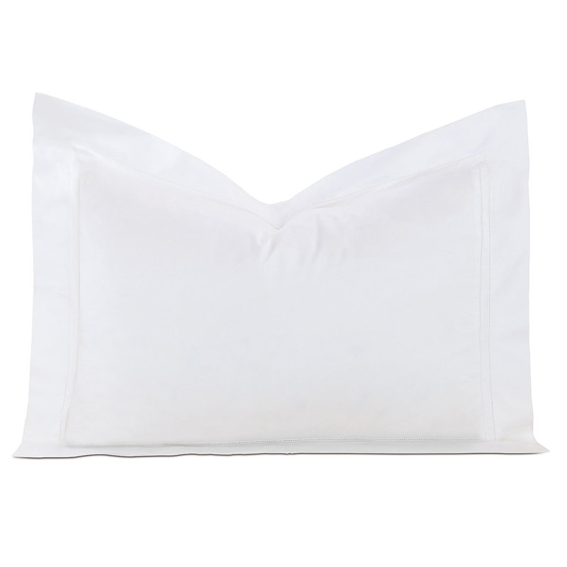Taie décorative Lusso, Blanc, Grand