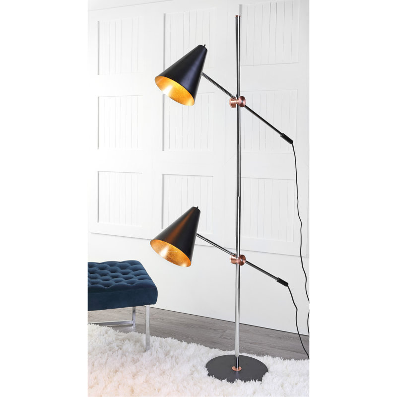 Myrie 71'' Task Floor Lamp, Black