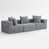 Tissu gris est en rupture de stock