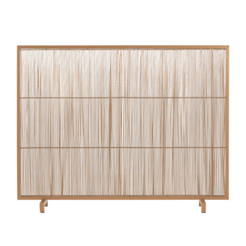 Fireplace Screen, Gold