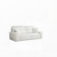 Canapé en velours côtelé Power Motion avec couchette et port USB