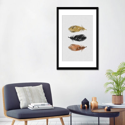 «Feathers», impression sur toile
