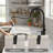 VEUUI Modern Pull Down Kitchen Faucet, High Arc Single Handle Sink Faucet with Dual Function Spray-121048416-125523672