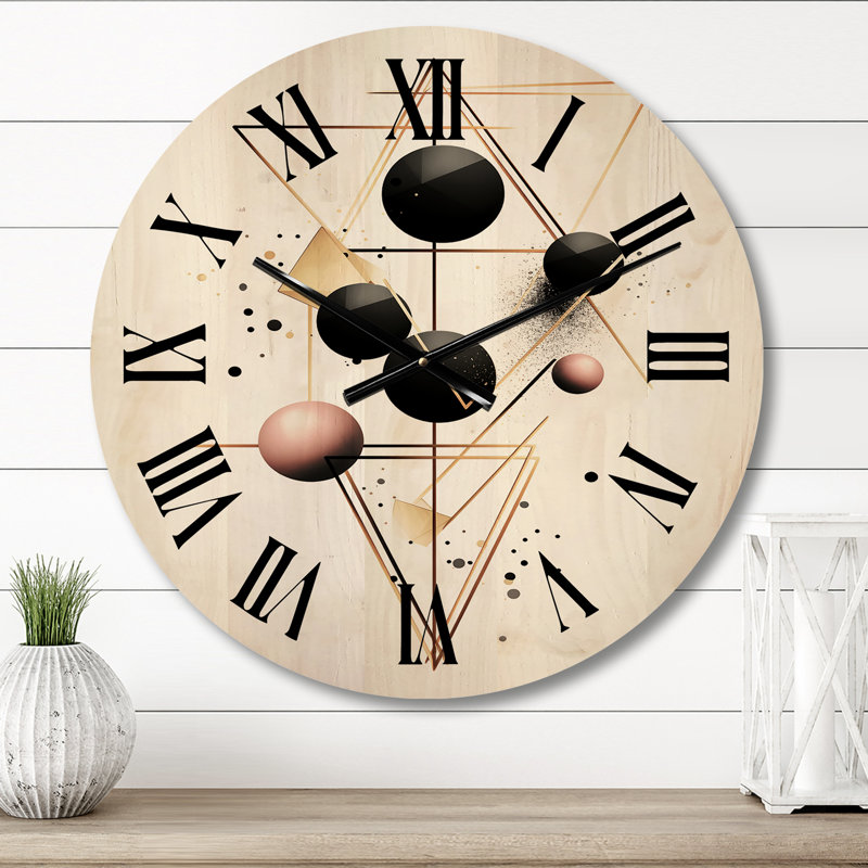 Horloge murale Enigma Boho Chic, Moyenne