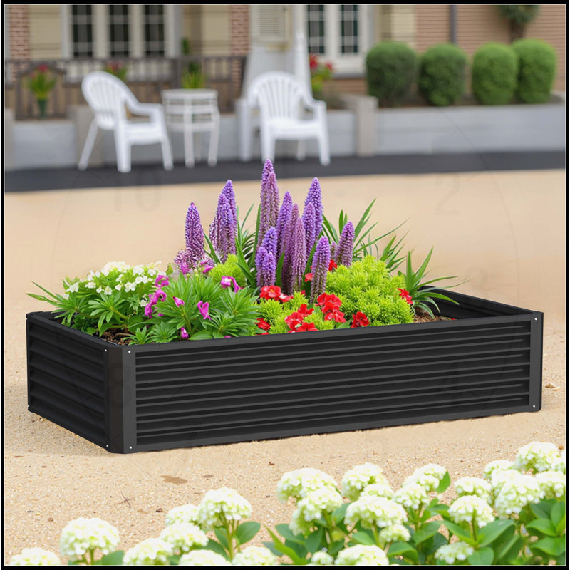 Rectangular Galvanized Raised Garden Beds