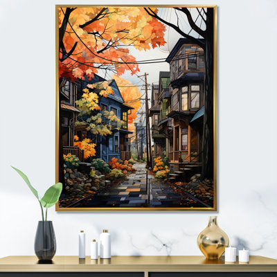 " Cityscape Alleyway Patchwork I "