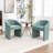 Halley Velvet Upholstered Dining Chair-1459958060