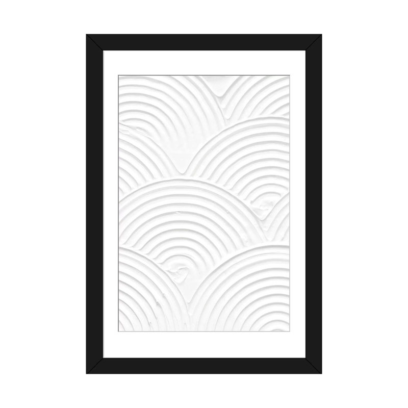 «Nana's Ceiling» par Honeymoon Hotel - impression d'art graphique, H 24 po x l 16 po x P 1 po, Papier d'art encadré noir