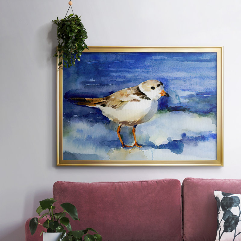 «Pipers II», reproduction sur toile encadrée, H 30 po x l 44 po, Or