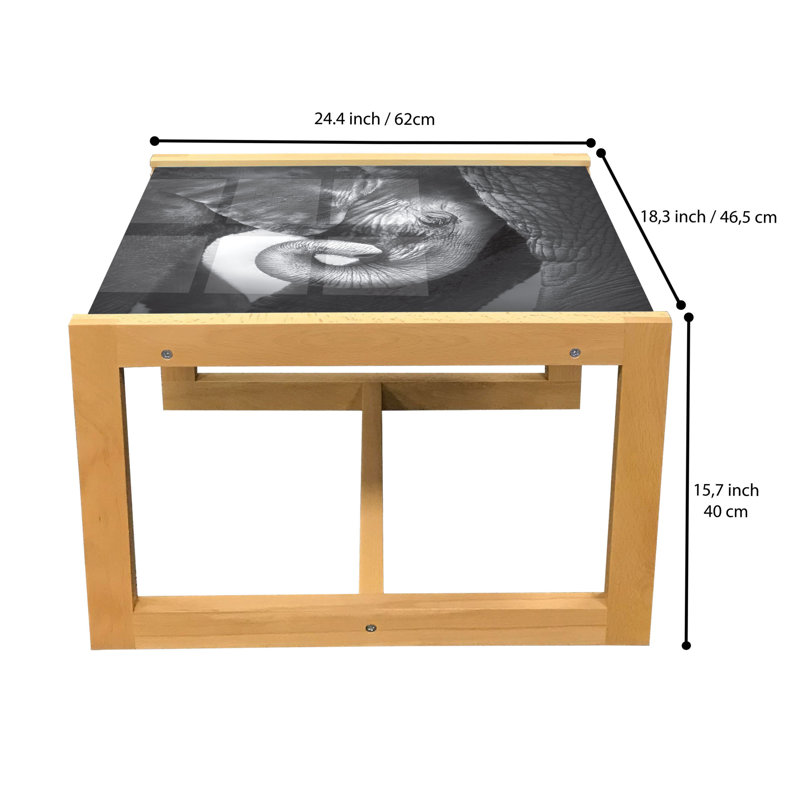 Jaber Sled Coffee Table, 40cm H x 46.5cm W x 62cm D