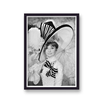 Audrey Hepburn Publicity Shot My Fair Lady 3 1 Piece Single Picture Frame Wall Art