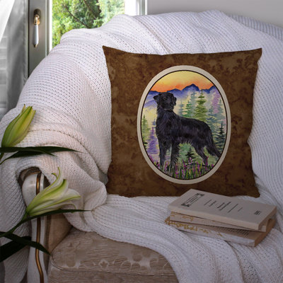 Coussin décoratif d’intérieur/d’extérieur à plan de revêtement