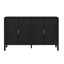Buffet de 57,5 po avec supports, tablettes réglables et crochets latéraux-963687401