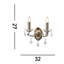 Battey Candle Wall Light-1043193032