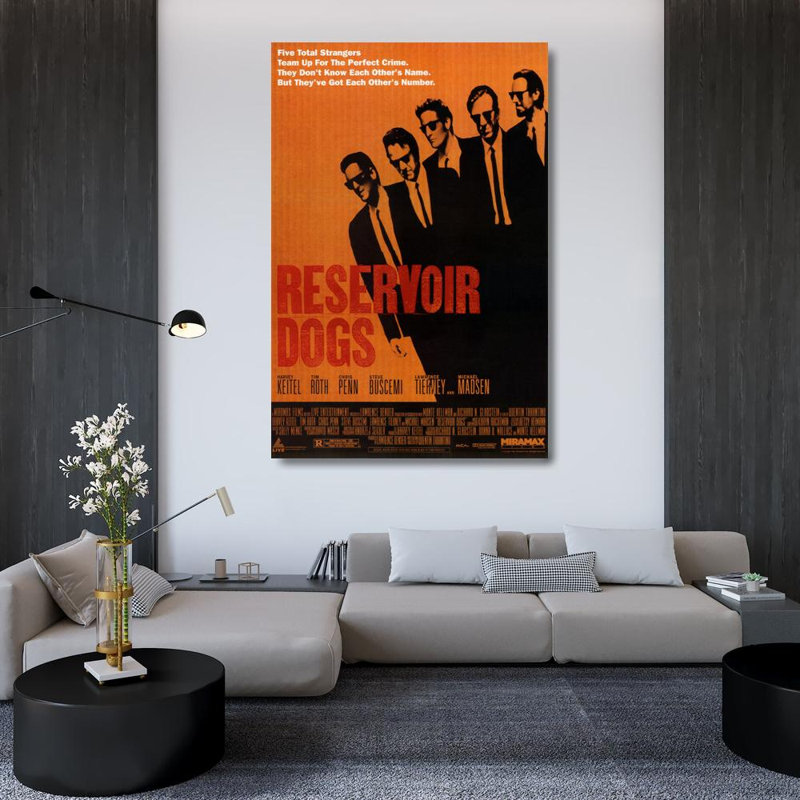 Reservoir Dogs, 48" H x 32" W
