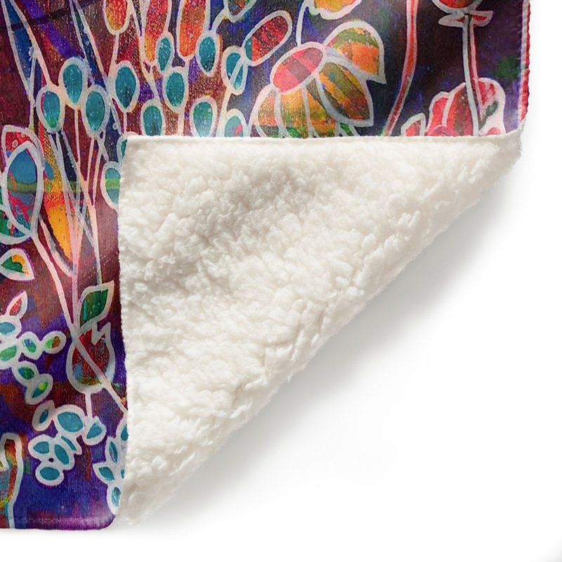 Couverture sherpa doux nuit, l 68 po x L 80 po