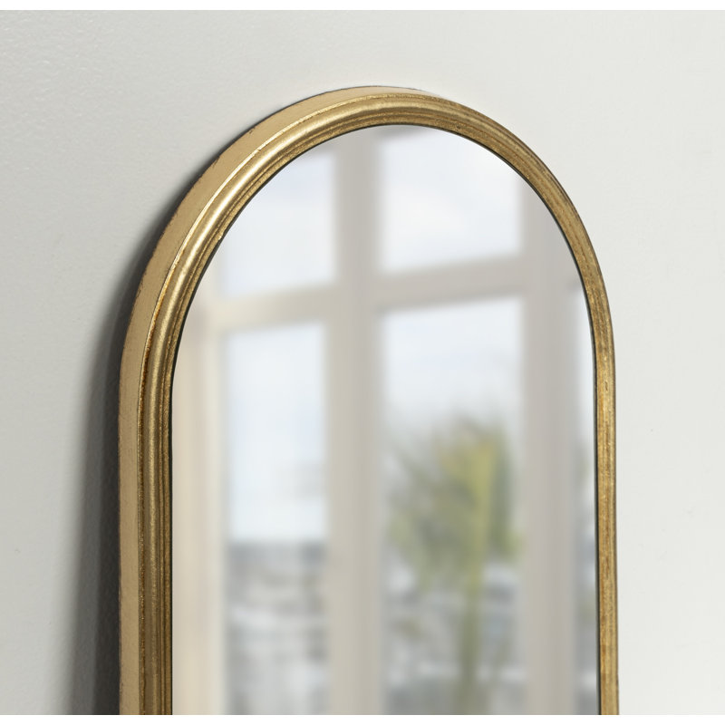 Engineered Wood Mirror, Gold