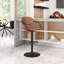 Chaise de bar Gusto noir et or-1397852704-1397852705