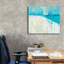 «Coastal Blues 1» par Jan Weiss, art mural sur toile, 16 po x 12 po-1111646390