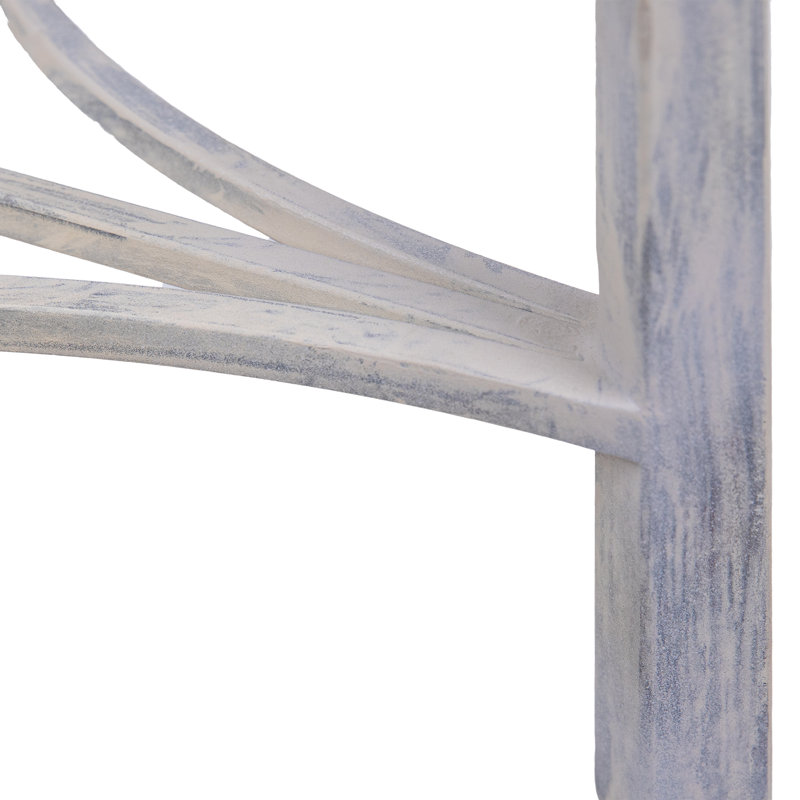 Bella Marble 3 Legs End Table, Deep Ocean, Carrera Marble