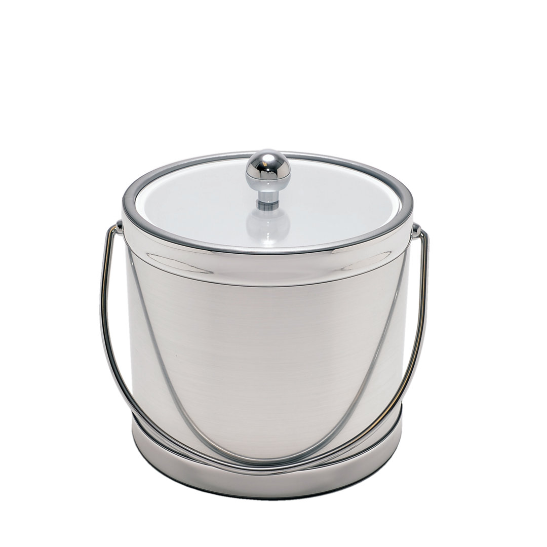 Deantrei Brushed Ice Bucket Winston Porter Finish: Silver