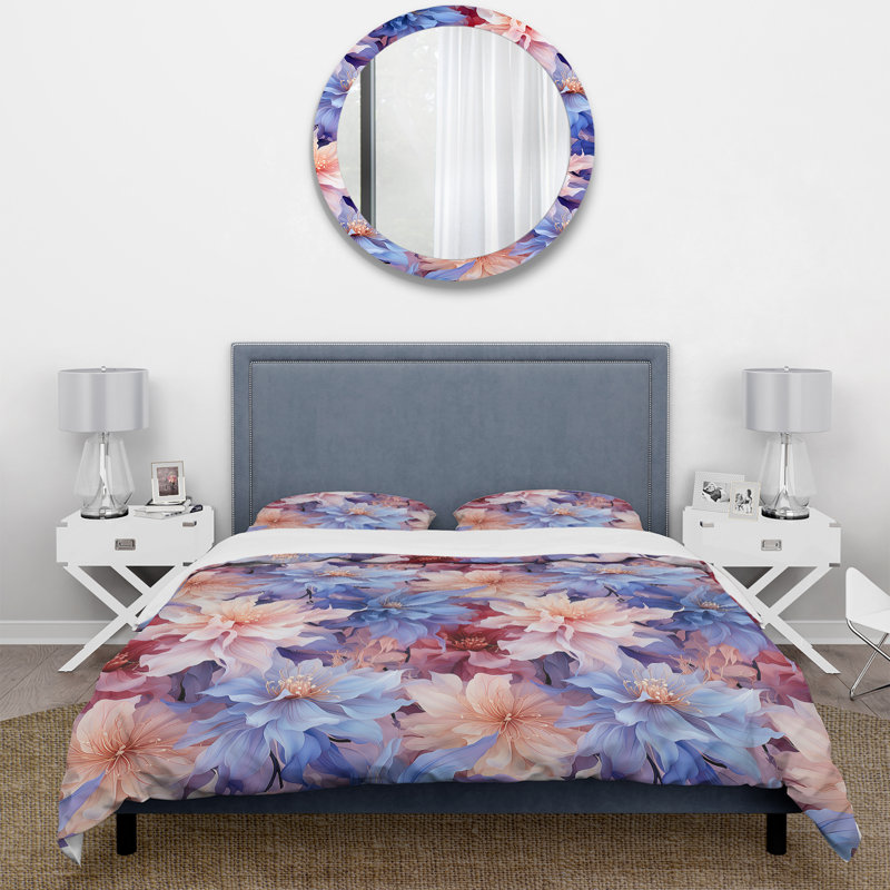 Ensemble de housse de couette Mystical Aura, Housse de couette simple + 1 taie décorative stan