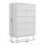Bartko 80 cm W Chest of 5 Drawers-758769241