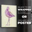 Oiseau de mer I - Impression sur toile seulement - NON CADRE-1658754103
