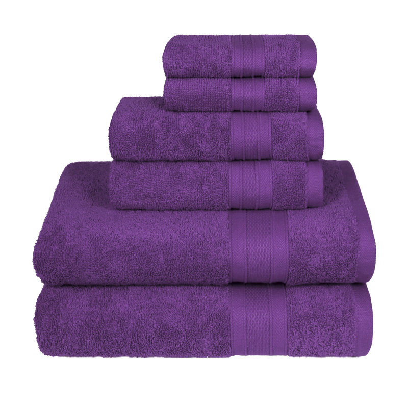 Soft Comfort 6 PC Set, Plum