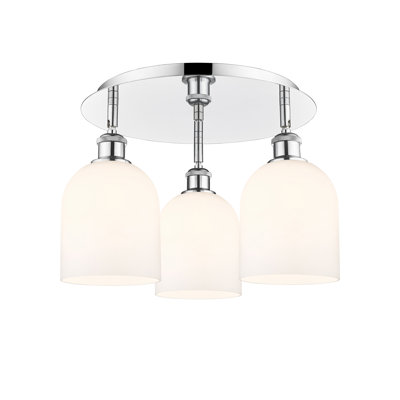 Odaniel Glass Semi Flush Mount