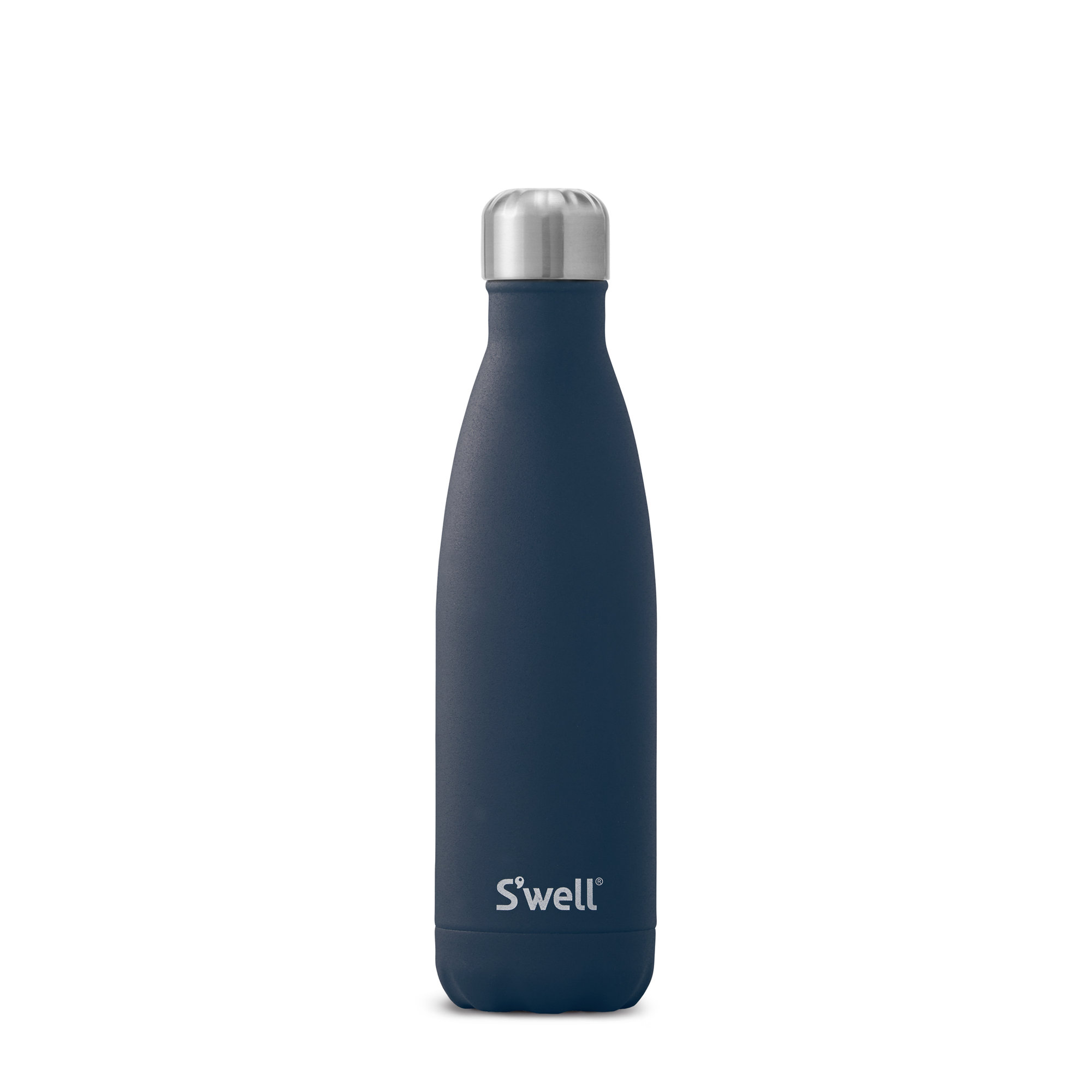 S'well Stainless Steel Triple-Layered Vacuum-Insulated Water Bottle, 17.oz, Azurite
