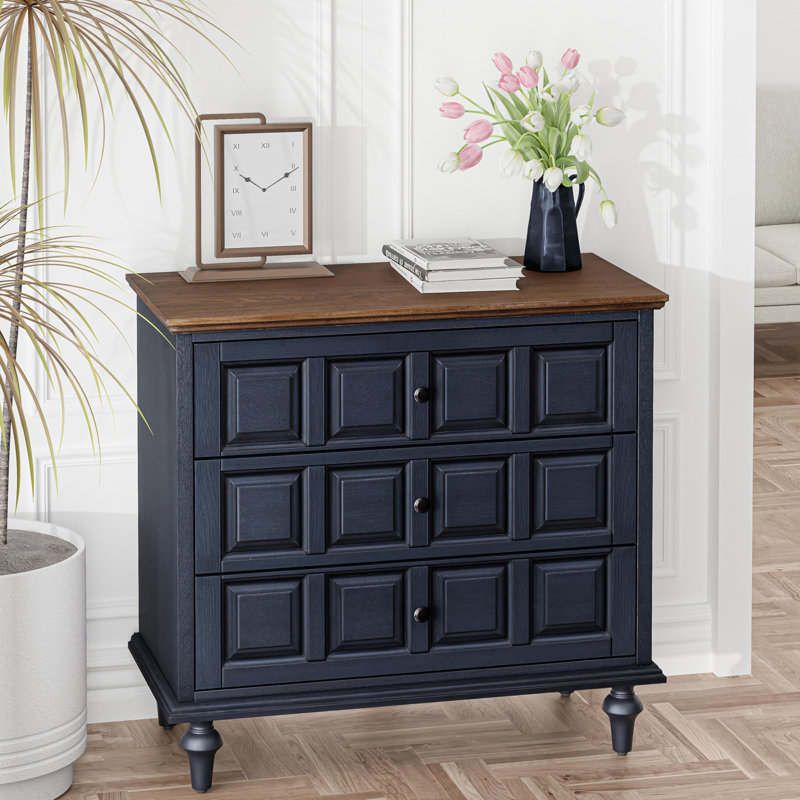 Commode 3 tiroirs Retro