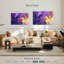 Texture abstraite mauve Avery-107718638