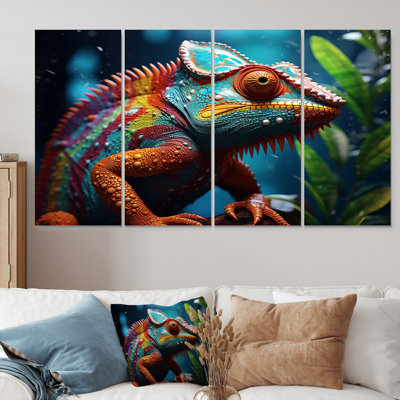 Cuscute - Forest Animals Wall Art For Living Room 4 Piece