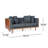 Jorida Upholstered 69.25'' Loveseat-1627539239