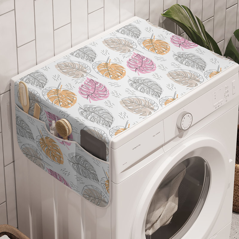 Ensemble de 2 machines à laver East Urban Home Tropical 47 po x 18,5 po