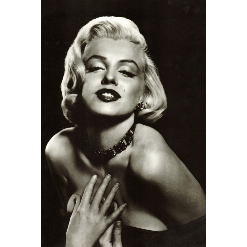 Marilyn Monroe, H 18 po x l 12 po