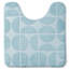 Tapis pour salle de bain en mousse à mémoire de forme demi-lune Demi-Lune-128649716