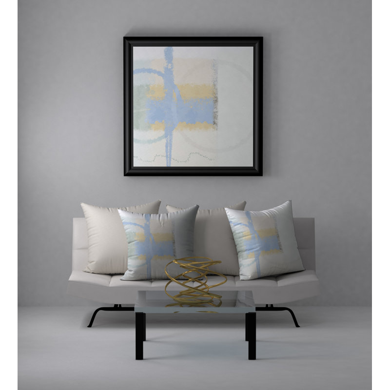 Housse de coussin décorative carrée U Supreme, 18" x 18"