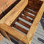 Bulkley Hand Made Rustic Wooden Medium Raised Garden Trough / Flower Bed Planter