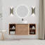 Meuble-lavabo simple 24 po avec lavabo et 2 armoires latérales-700716268