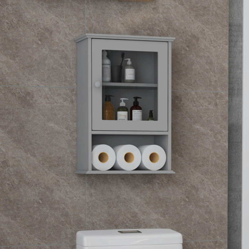 Amarrie Bathroom Cabinet, Gray