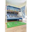Tapis de soccer Furnish My Place 685 | Terrain de soccer All Star au sol | Salle de jeux pour enfants | Design contemporain | Tapis décoratif jardin d'enfants | Vert-523012076