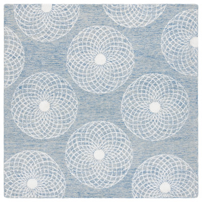 Ebony Hand Tufted Performance Geometric Rug