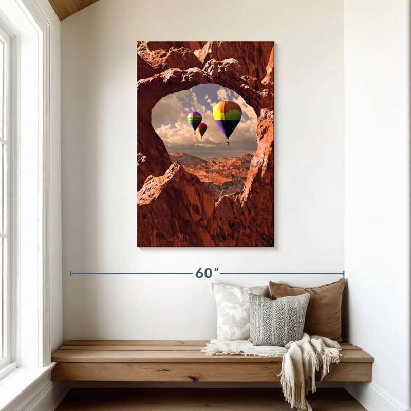 Mehar Southwest Hot Air Balloons, 45" H x 30" W