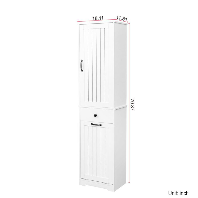 Free-Standing Bathroom Cabinet