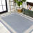 Cisse Classic Diamond Border Blue/Cream Indoor/Outdoor Rug-69806992