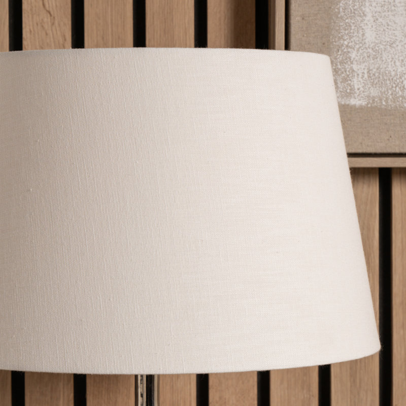Lys Empire Lamp Shade ( Uno ), 23cm H x 35cm W x 35cm D, White