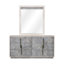 Pavira Dresser With Mirror - Stone