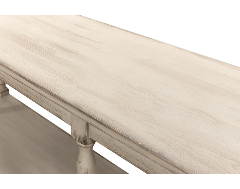 Jensen 95'' W Solid Wood Console Table